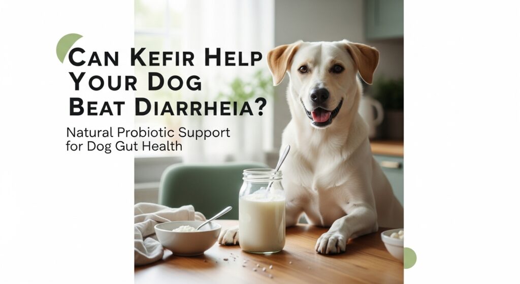 Kefir Help Your Dog Beat Diarrhea